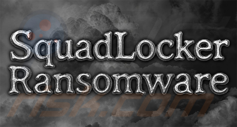Fondo de pantalla del ransomware SquadLocker