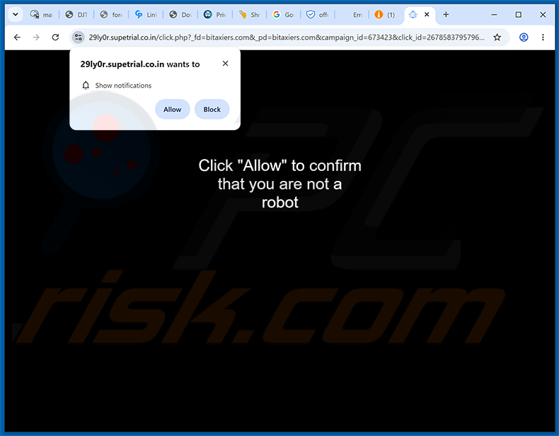 anuncios de supetrial[.]co.in