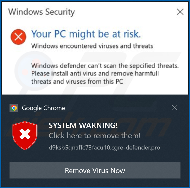 notificación de cgre-defender[.]pro