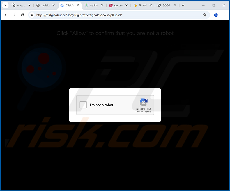 anuncios de protectsignalarc[.]co.in