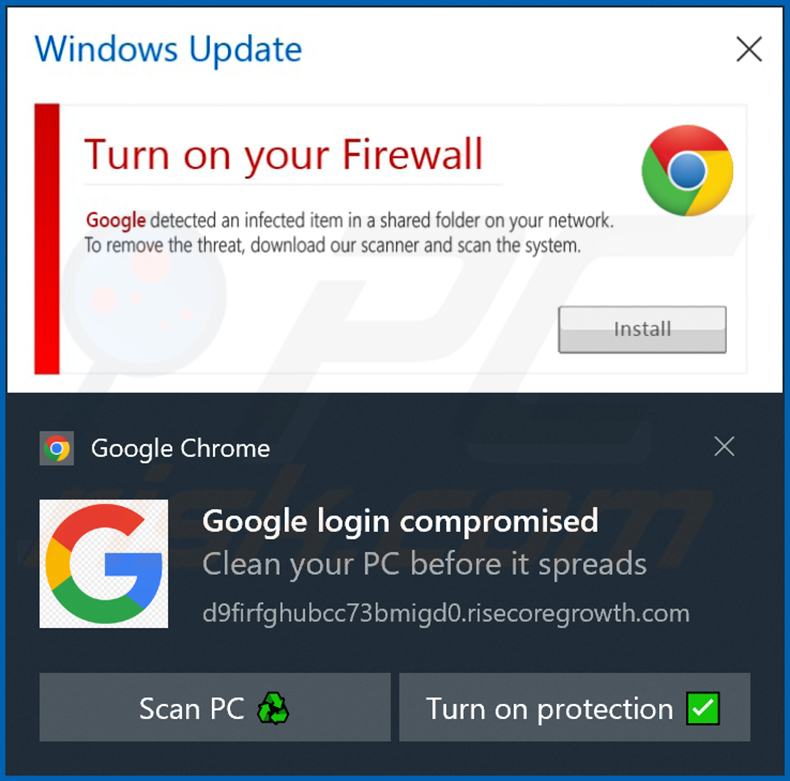notificación de risecoregrowth[.]com