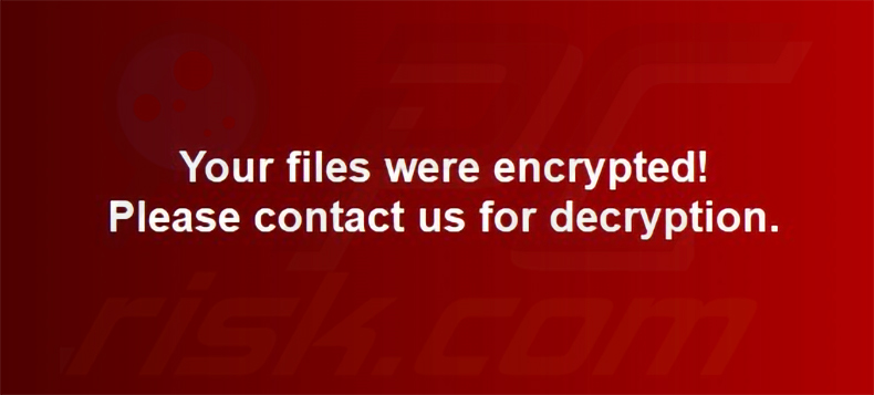 Fondo de pantalla del ransomware Aldet