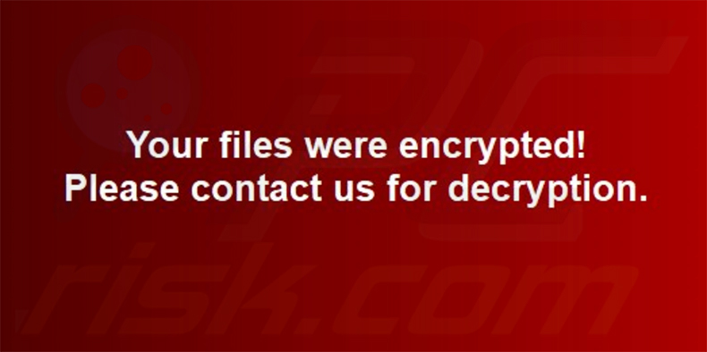 Fondo de escritorio de RIED Ransomware