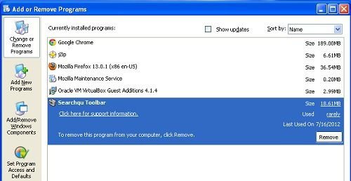 desinstalar searchqu toolbar