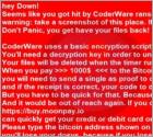 Ransomware CoderWare