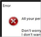 Ransomware Locks (Xorist)
