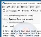 Email Estafa "I Have To Share Bad News With You"