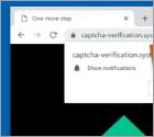 Redirección Emergente Captcha-verification.systems