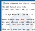Ransomware Babyk