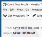 Virus Por Email "Coronavirus Track and trace result"