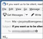 Email Estafa "Im In Possession Of All Of Your Private Data"