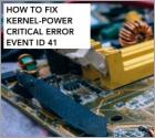 Cómo Reparar El Error Kernel-Power (Event ID 41)