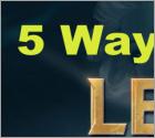 5 Formas de Reparar La Pantalla Negra De League of Legends
