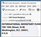 Email Estafa "INTERNATIONAL MONETARY FUND (IMF)"