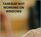 ¿Cómo Solucionar El Problema "Taskbar not working"?