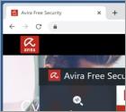 Estafa Emergente "Avira Free Security - Your PC Is Infected With 5 Viruses!"