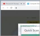 Estafa Emergente "Kaspersky - Your PC Is infected With 5 viruses!"