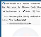 Estafa por correo electrónico "Your Mailbox Is Full"