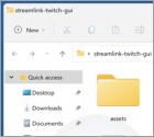 Adware "Streamlink-twitch-gui"