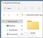 Adware "Streamlink-twitch-gui"