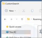 Secuestrador del navegador "CustomSearch"