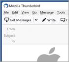 Estafa por correo electrónico "Thank You For Shopping With Apple"