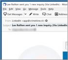Estafa por correo electrónico de LinkedIn