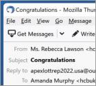 Estafa por correo electrónico "Microsoft Lottery"