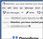 Estafa por correo electrónico "Dropbox Is Full"