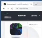 Stealer "ShadowVault" (Mac)