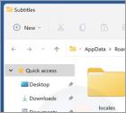 Adware "Subtitles"