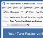 Estafa por correo electrónico "Two-Factor Verification"