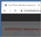 Estafa POP-UP "YOUR DEVICE MAY BE COMPROMISED"