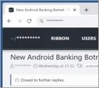 Botnet bancaria "Tremendous" (Android)