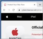 Estafa emergente "AppleCare - Official Security Alert" (Mac)
