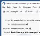 Estafa por correo electrónico "Bittrex Email"