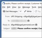 Estafa por correo electrónico "IPS Pending Package Delivery"