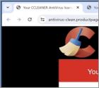 Estafa emergente "CCLEANER AntiVirus License Has Expired"