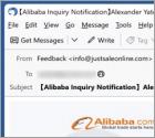 Estafa por correo electrónico "Alibaba"