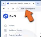 Estafa "De.Fi Launchpad Airdrop"