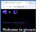 Estafa Riot Games & Twitch Giveaway