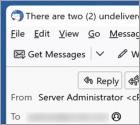 Estafa por correo electrónico DNS Error