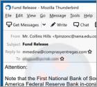 Estafa por correo electrónico Fund Release