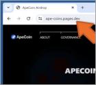 Estafa APECOIN Airdrop