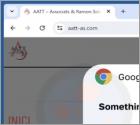 Something Went Wrong While Displaying This Webpage POP-UP Estafa