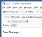 Estafa por correo electrónico Conflict With Your Company Name Or Trademark