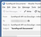 Estafa por correo electrónico SurePayroll