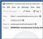 Estafa por correo electrónico Spam Activity Originating From Your Address