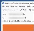 Estafa por correo electrónico Roundcube Account Will Be Suspended