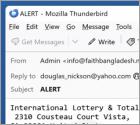 Estafa por correo electrónico International Lottery & Totalizator Systems